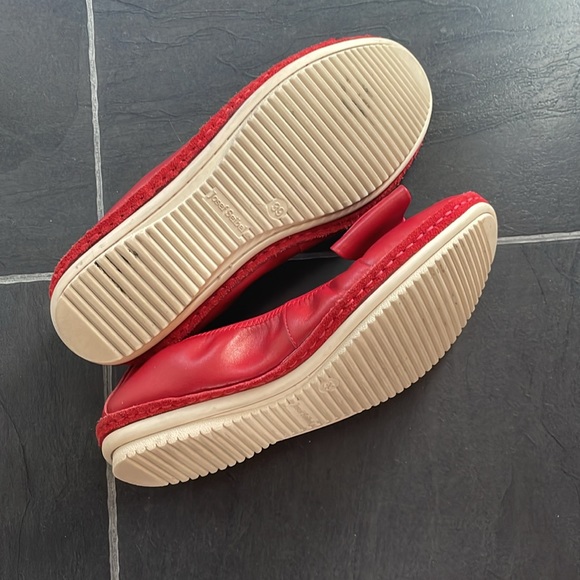 Red bow ballet flats - Picture 2 of 4